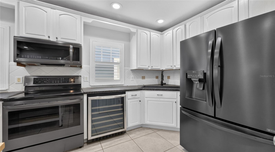 Kitchen with Stainless Steel Appliances