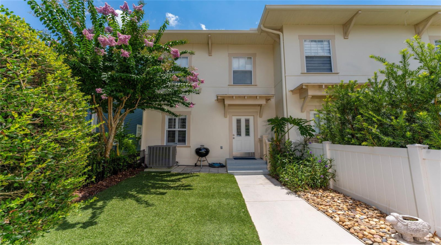 Exterior Rear Courtyard