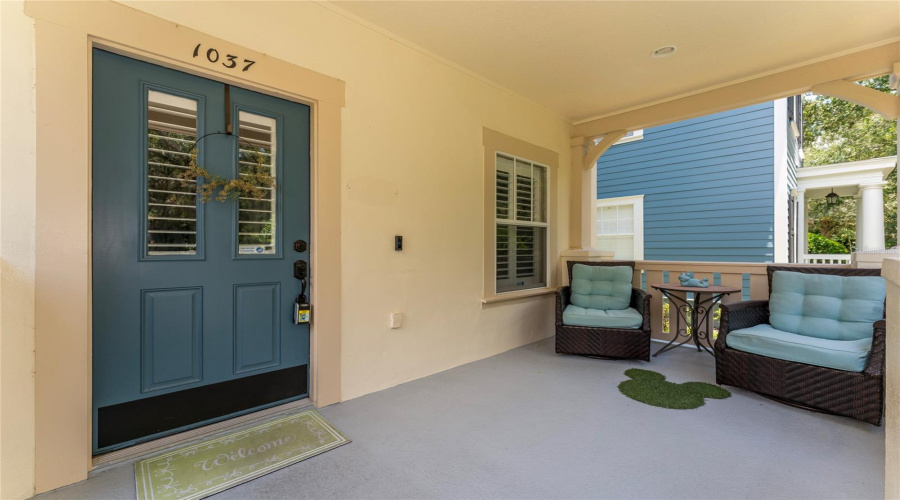 Exterior Covered Front Porch