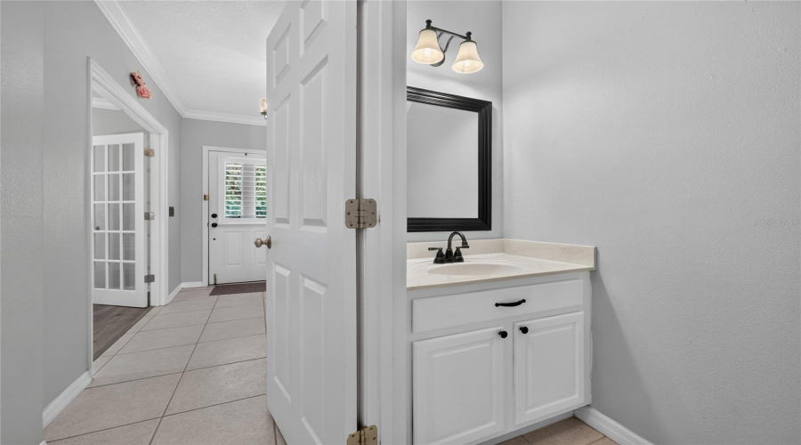 First Floor Half Bath