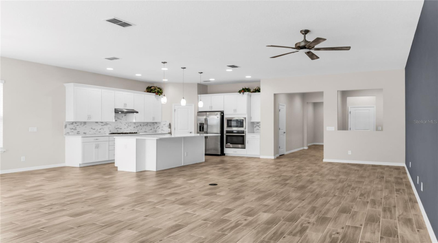 Kitchen & Family Room