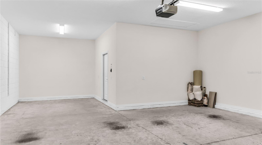 Garage With Golf Cart Tandem Parking