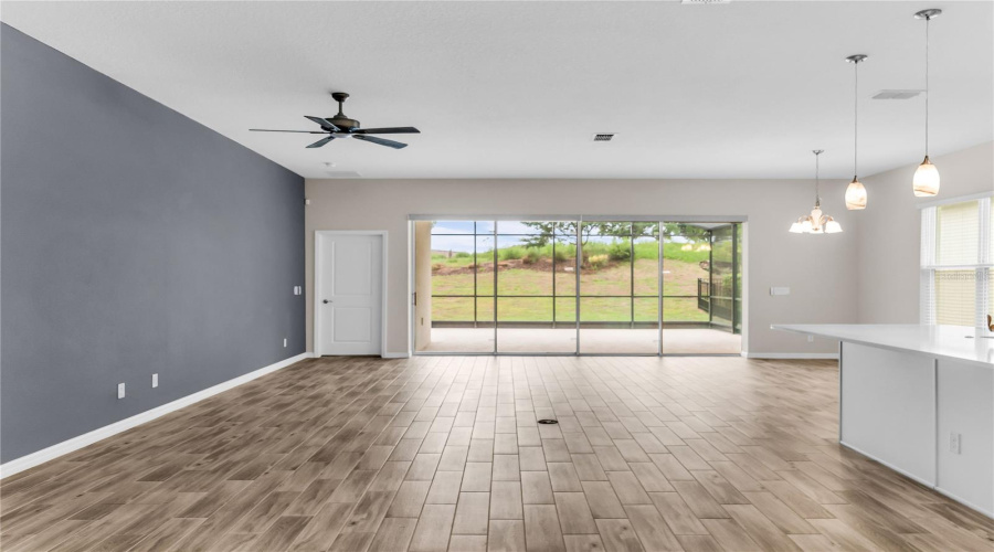 Family Room & Dining Room
