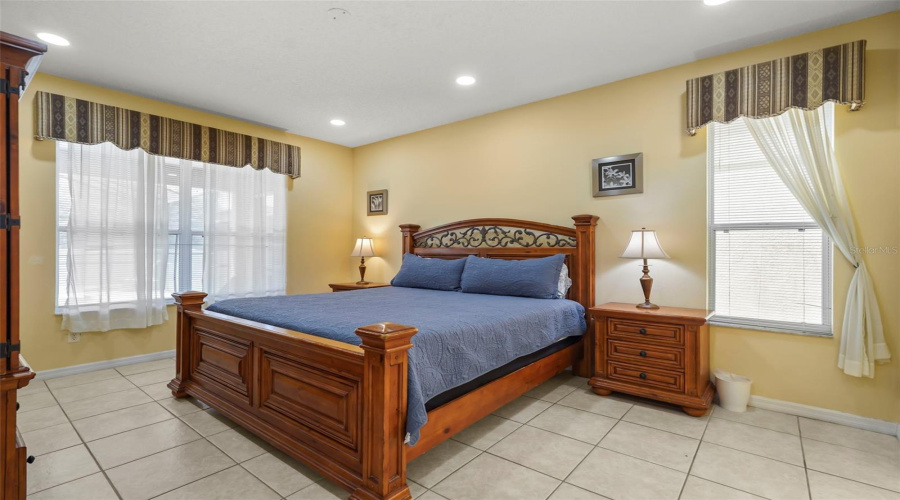 Downstairs Bed #1 with attached bath.