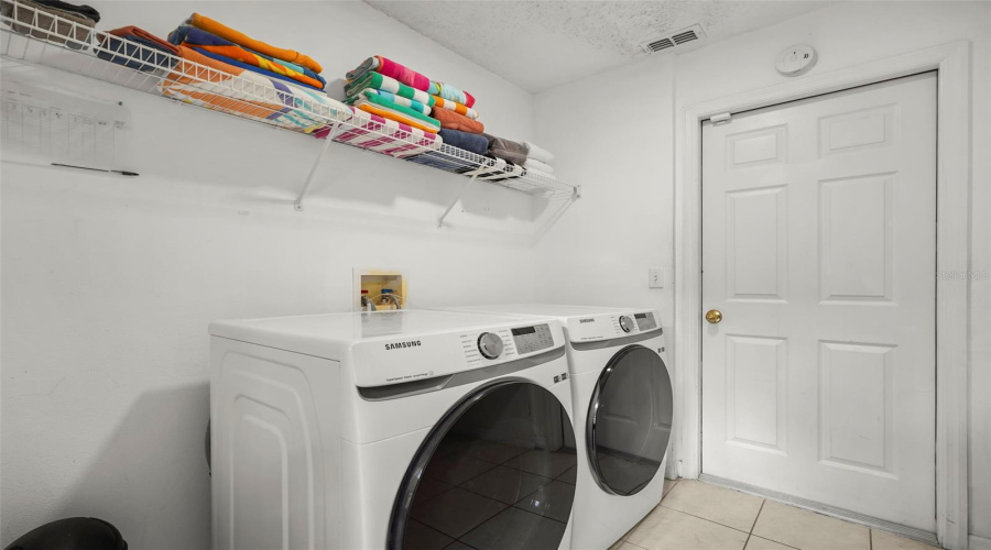Downstairs Laundry.