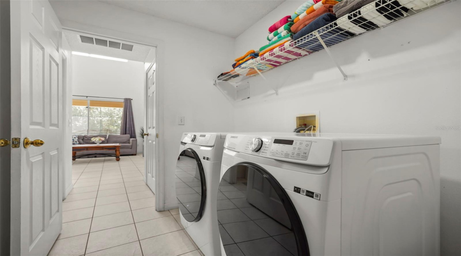 Downstairs Laundry.