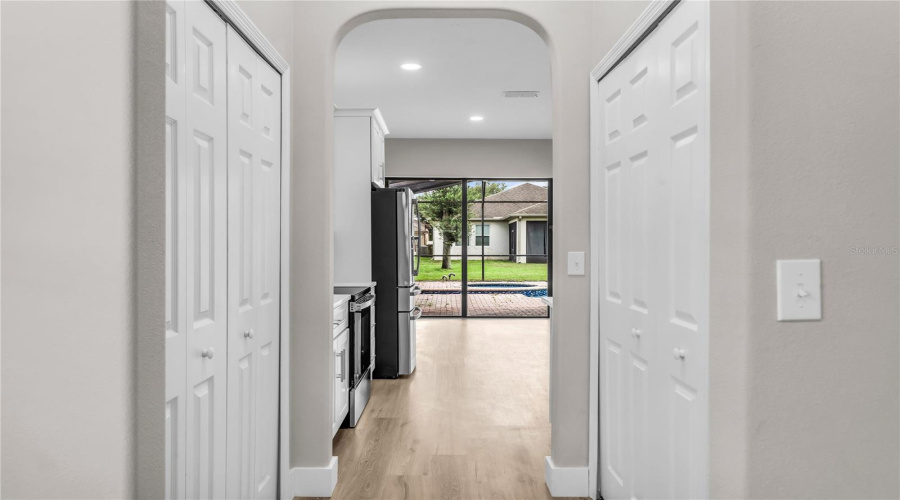 Pantry and Laundry Closet
