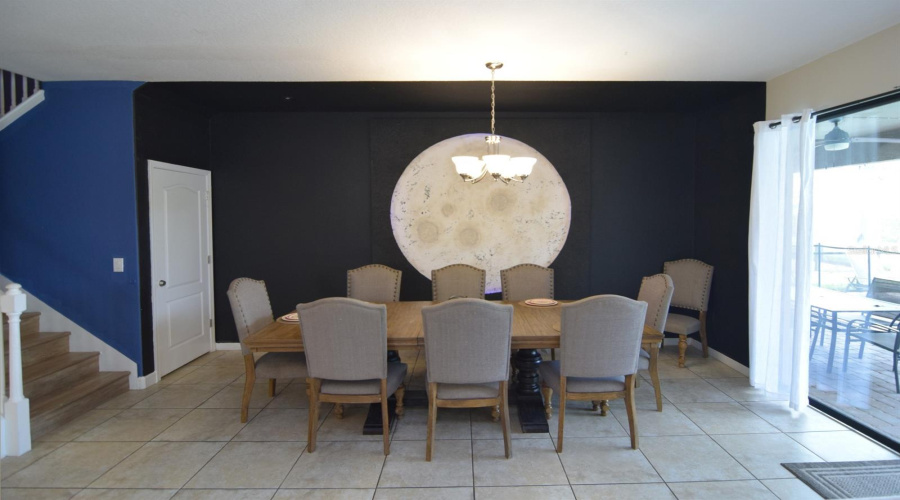 Formal dining area