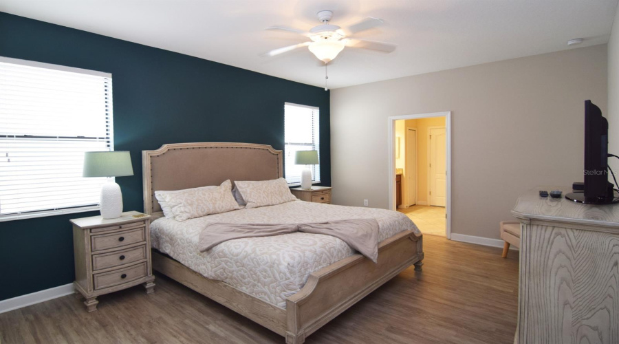 Bedroom 1 with en suite bathroom