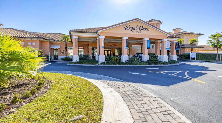 Entrance to Amenities