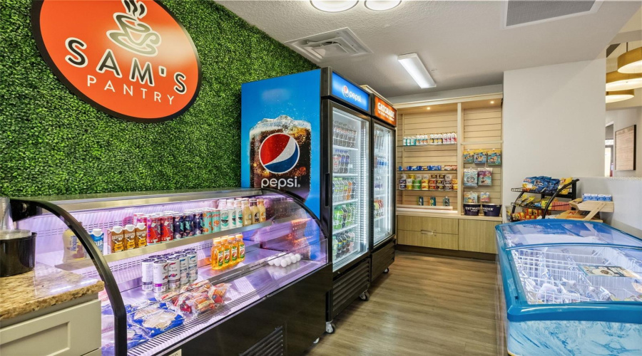 Snack area