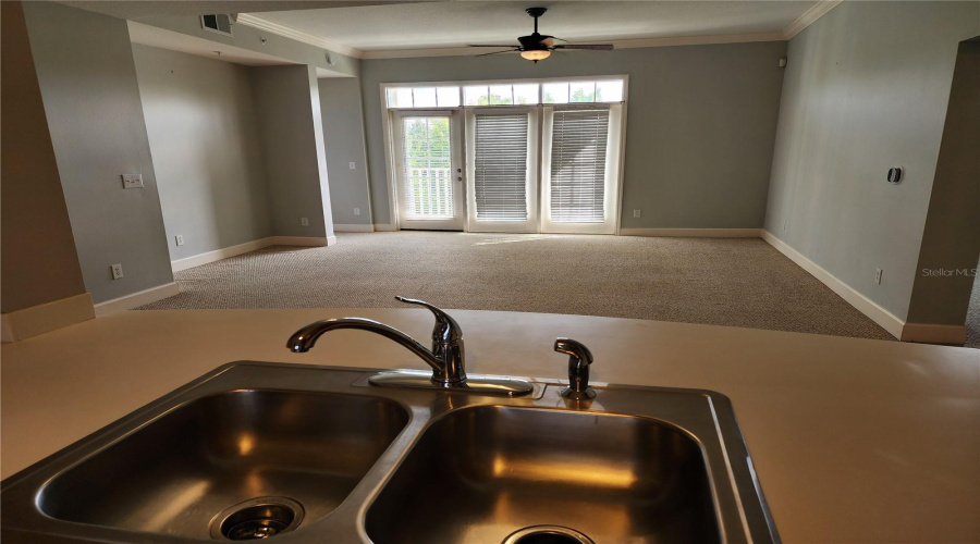 Kitchen to Dining to Great Room