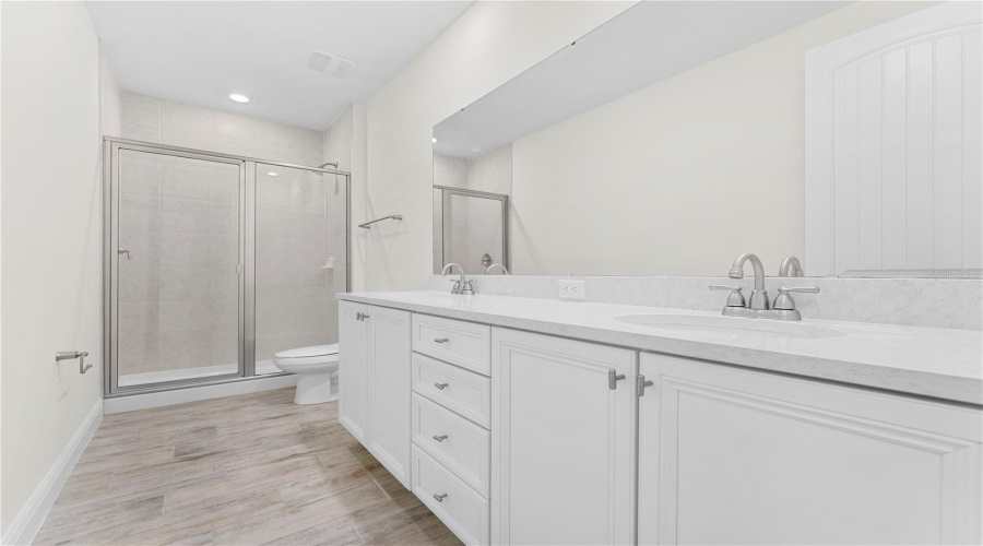Primary Suite - Bathroom (upstairs)
