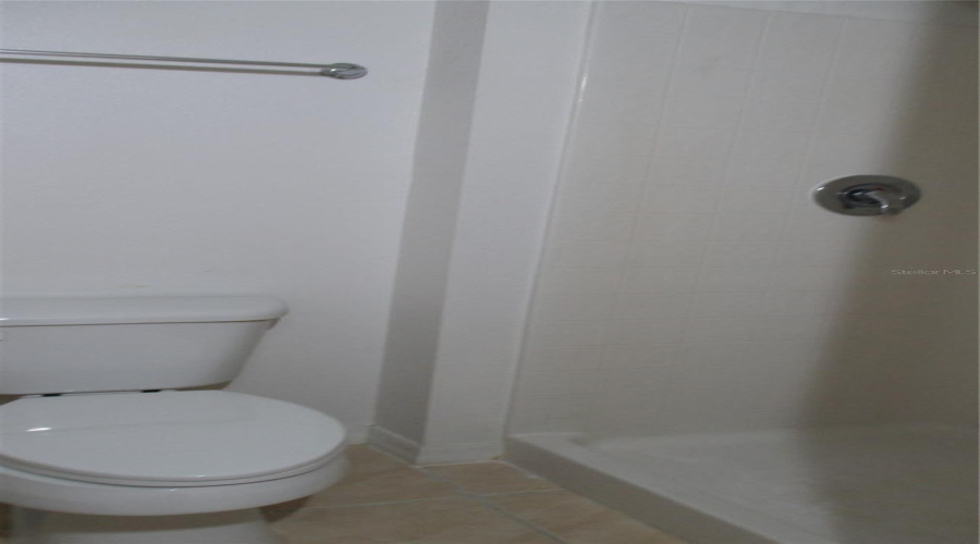 Master shower