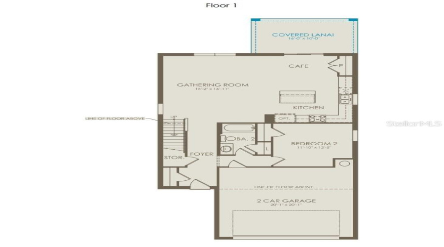 Floor Plan - Floor One