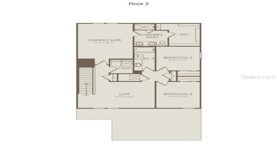 Floor Plan - Floor Two