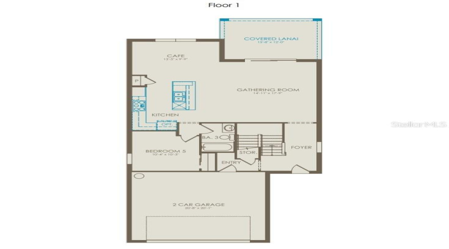 Floor Plan - Floor One