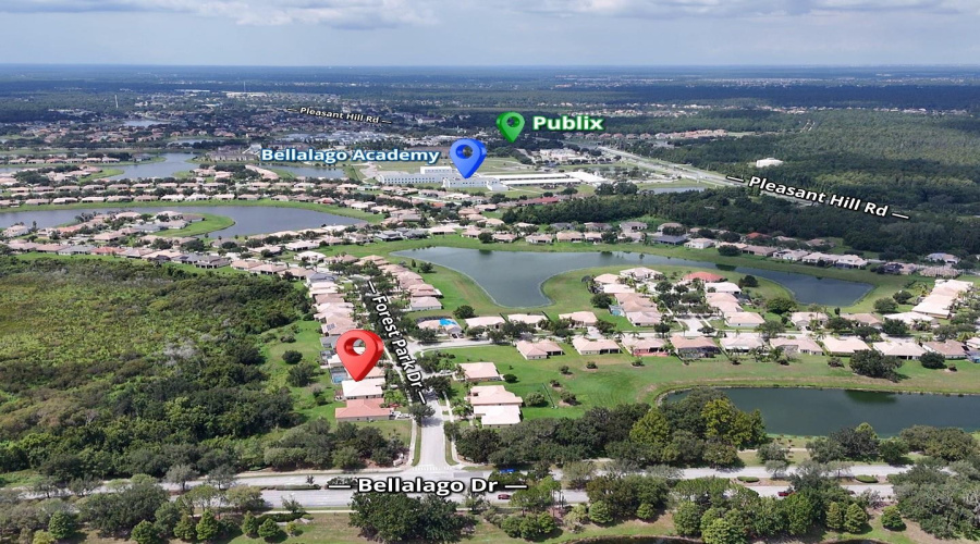 KISSIMMEE, Florida 34746, 3 Bedrooms Bedrooms, ,2 BathroomsBathrooms,Residential,For Sale,FOREST PARK,0,MFRO6429562