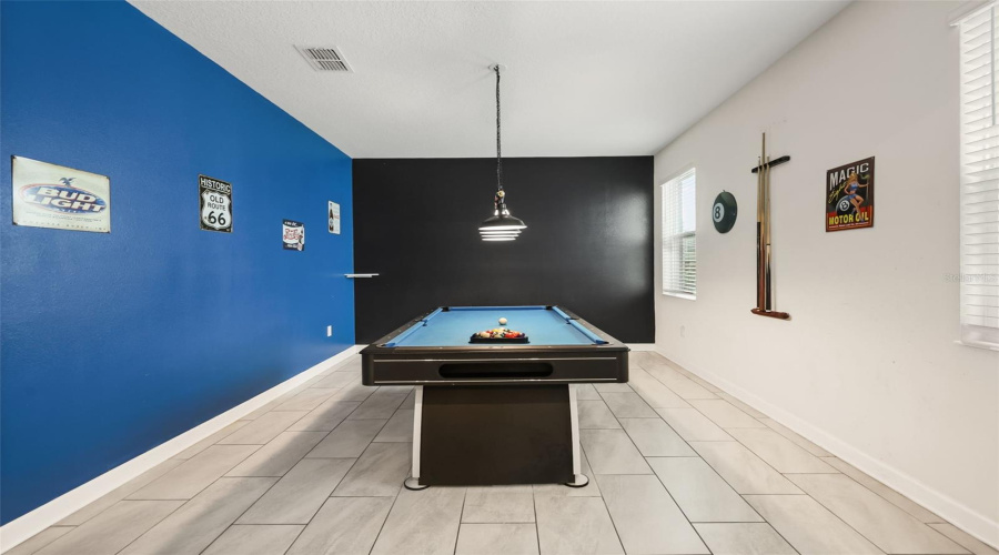 Billiards area