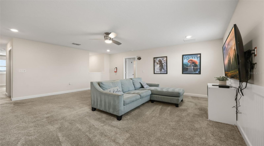 Loft area on second level