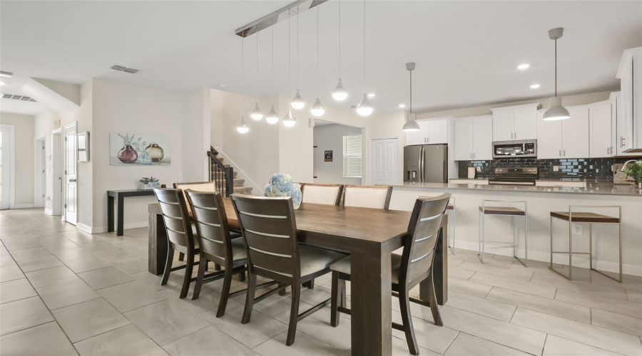 Dining area
