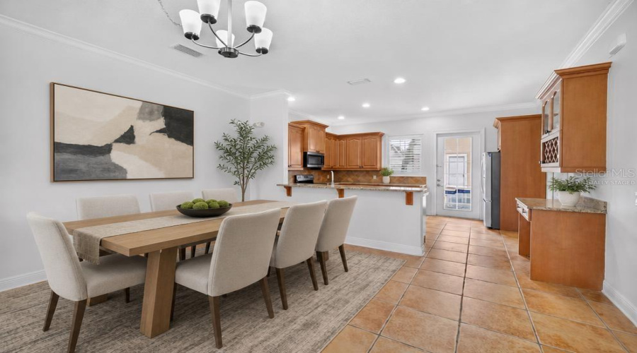 Dining Room - Virtually Staged
