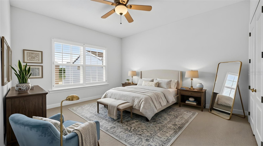Bedroom 2 - Virtually Staged