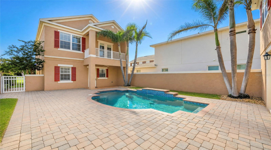 Pool/Front of the Main Home