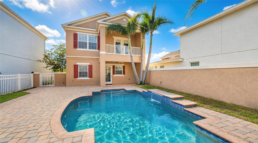Pool/Front of the Main Home