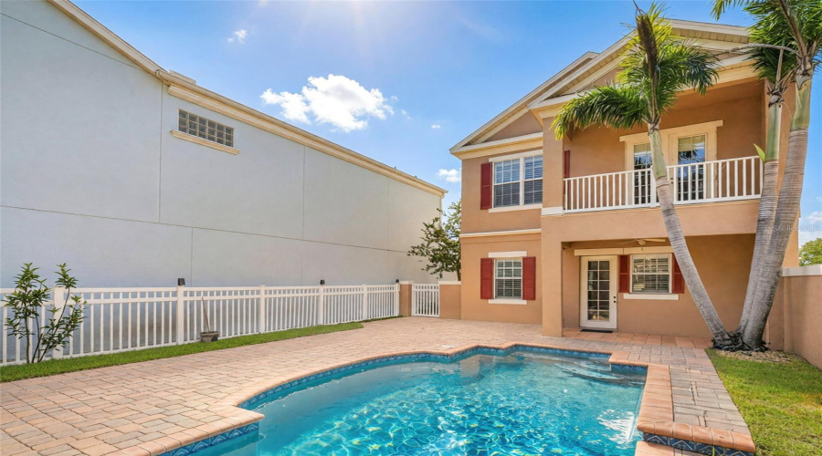 Pool/Front of the Main Home