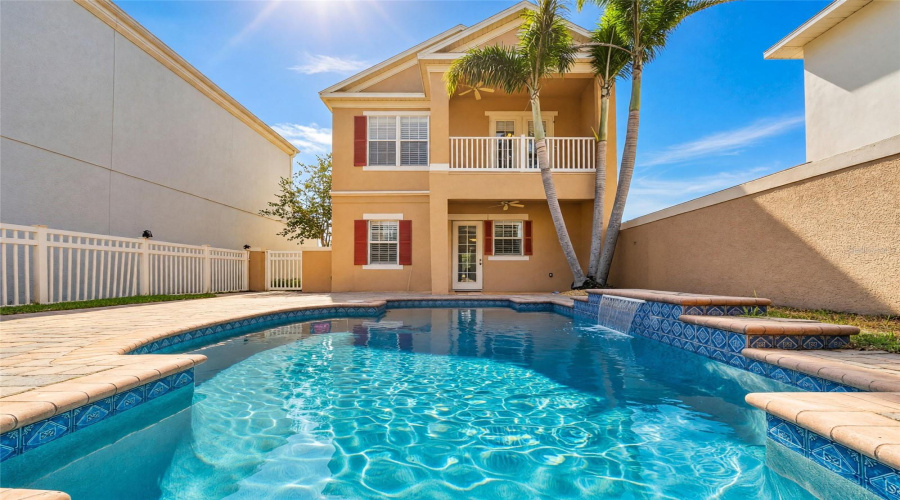 Pool/Front of the Main Home