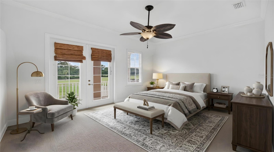 Primary Bedroom - Virtually Staged
