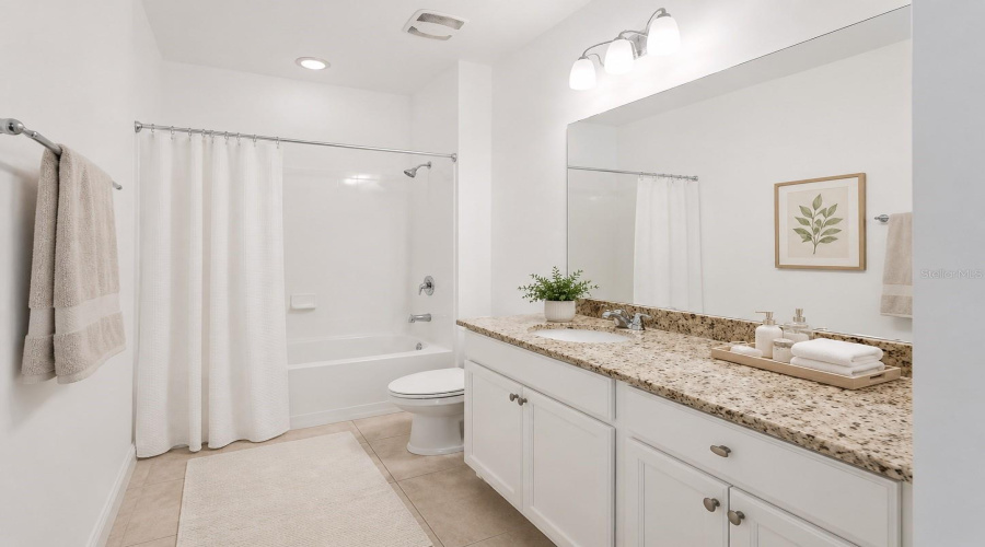 Upstairs Bathroom for the 5th bedroom