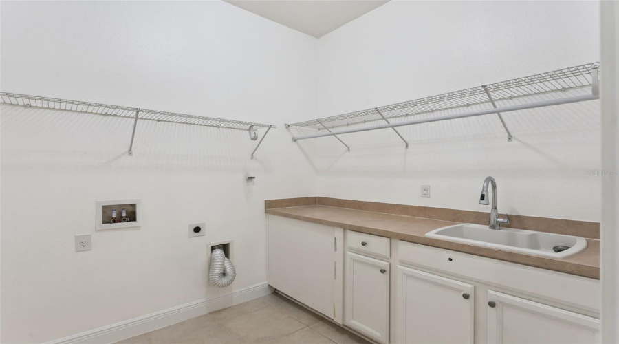 First floor laundry room