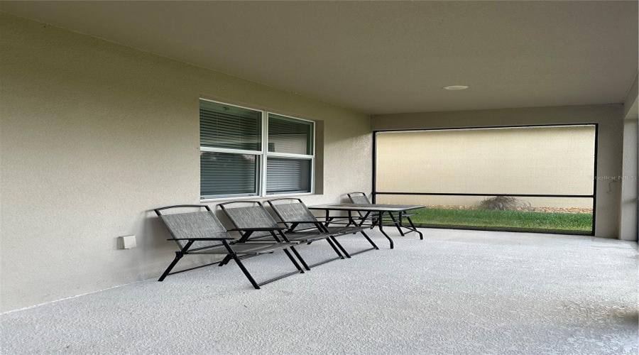 rear porch
