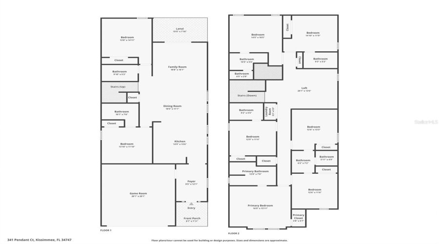 KISSIMMEE, Florida 34747, 8 Bedrooms Bedrooms, ,7 BathroomsBathrooms,Residential,For Sale,PENDANT,0,MFRS5154995