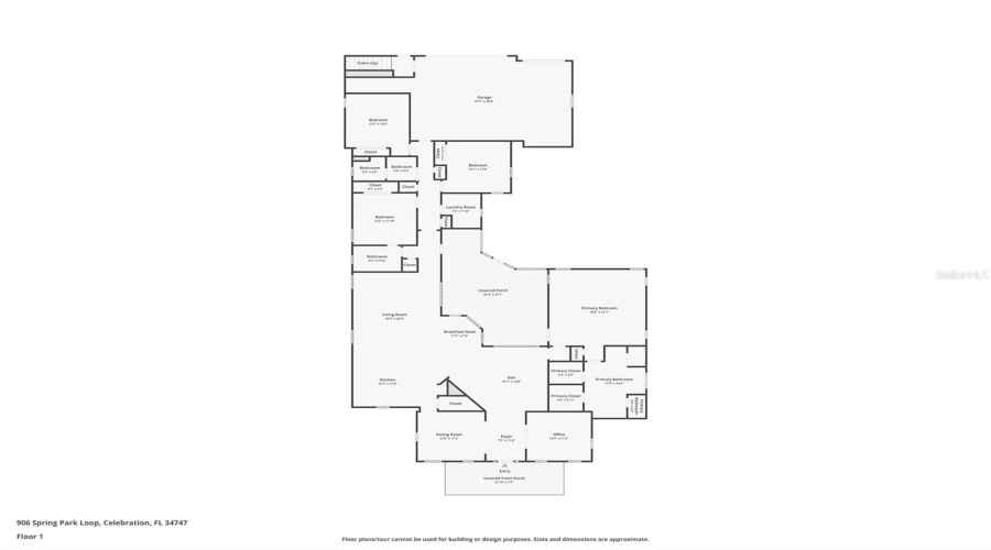 CELEBRATION, Florida 34747, 5 Bedrooms Bedrooms, ,4 BathroomsBathrooms,Residential,For Sale,SPRING PARK,0,MFRO6430602