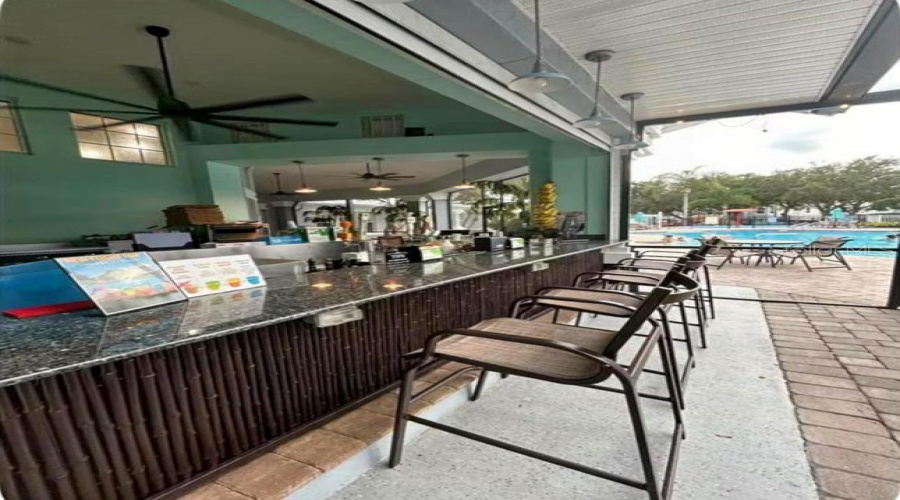 TIki Bar/Pool Area