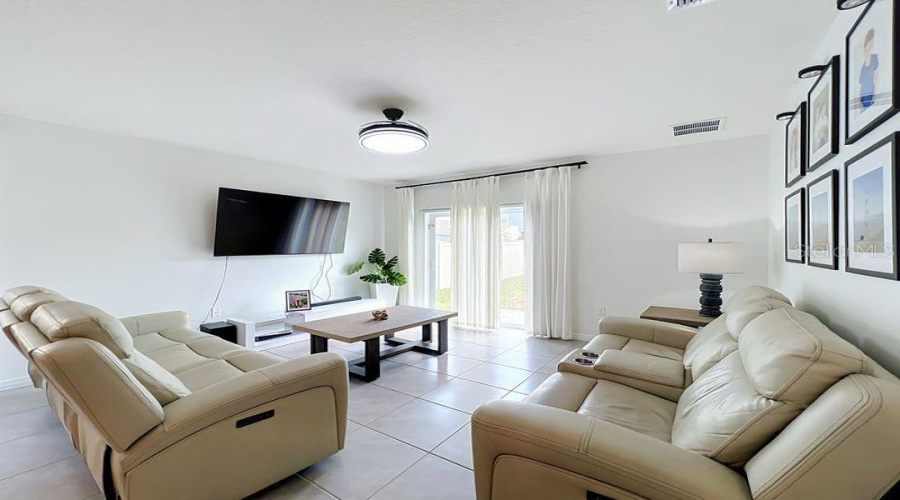 Partial Living Room View