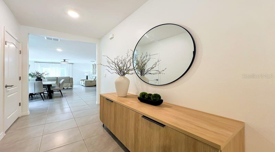 Foyer Overlooking the Home interior