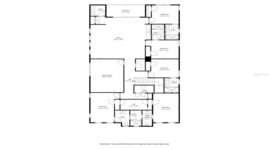 Second Floor, Floor Plan