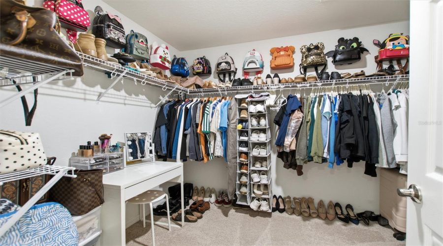 Primary Bathroom with Walk In Closet