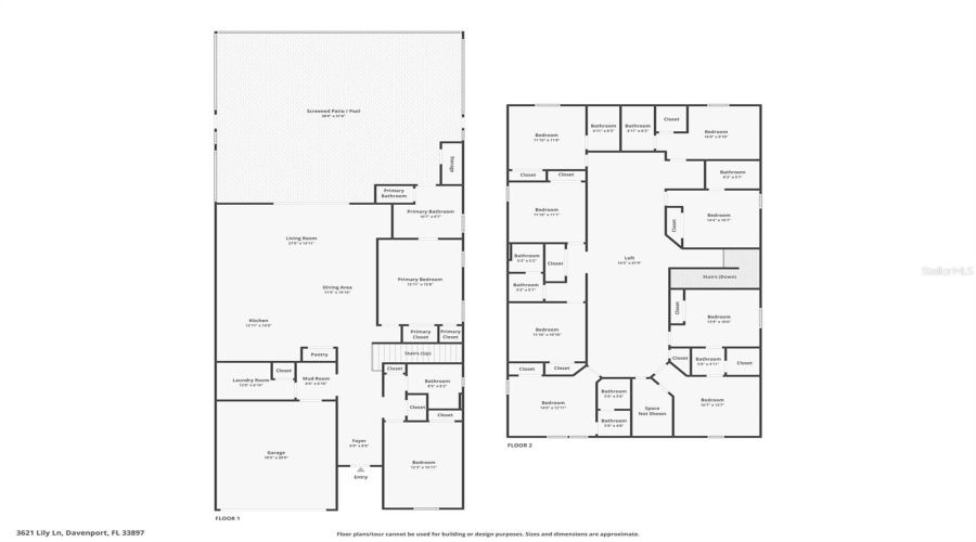 DAVENPORT, Florida 33897, 10 Bedrooms Bedrooms, ,8 BathroomsBathrooms,Residential,For Sale,LILY,0,MFRS5155149