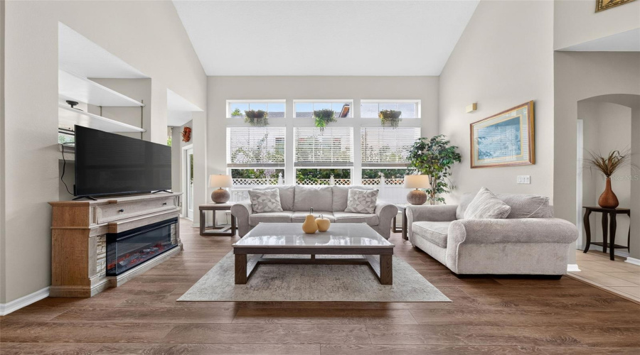 View of Great Room from Kitchen