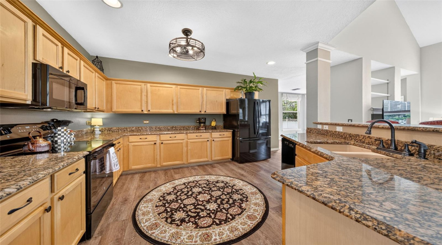 View of Kitchen from Desk