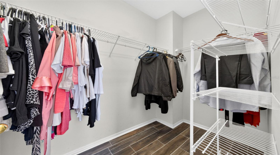 Primary Walk in Closet