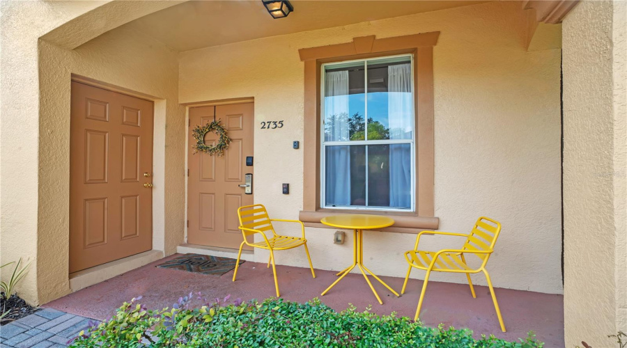 Both entrance doors