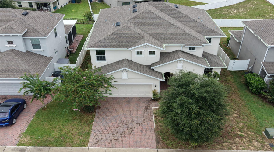 Paver driveway