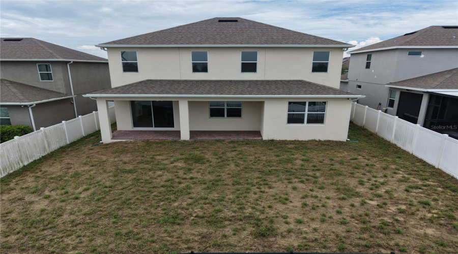 Exterior Rear Covered Porch