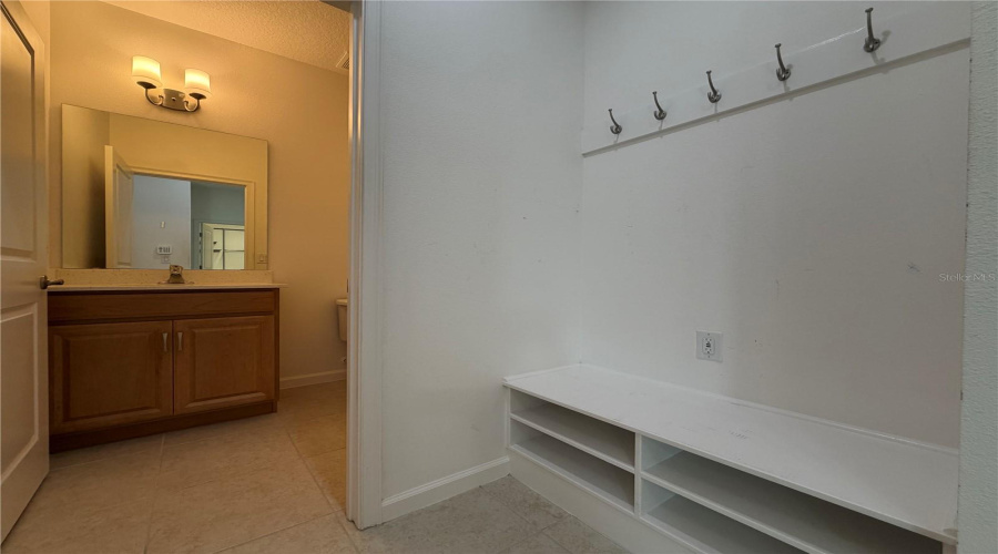 Mudroom & Half Bathroom